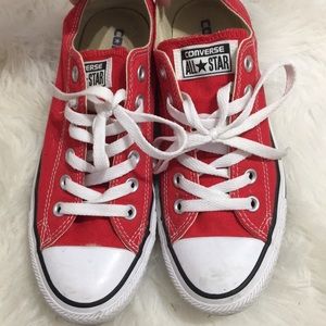 Red converses!